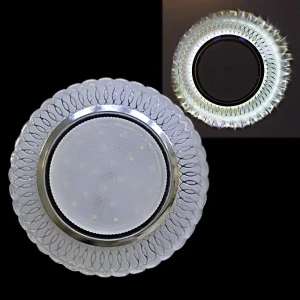 91565757 Светильник точечный встраиваемый Reluce 53406-9.0-001pl gx53+led4w cl под отверстие цвет хром STLM-0904795