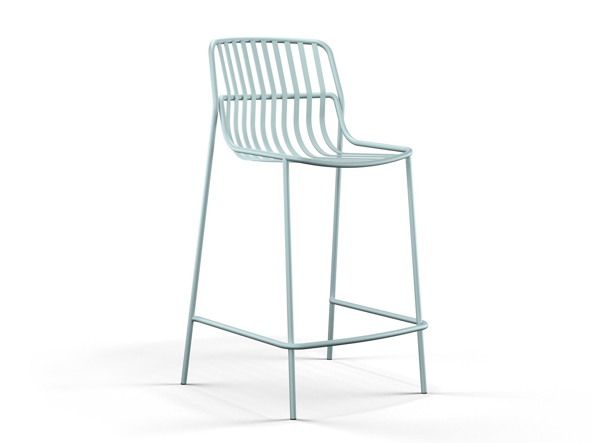 Стальной барный стул с порошковым покрытием Brunner crona steel ARCH-00125609