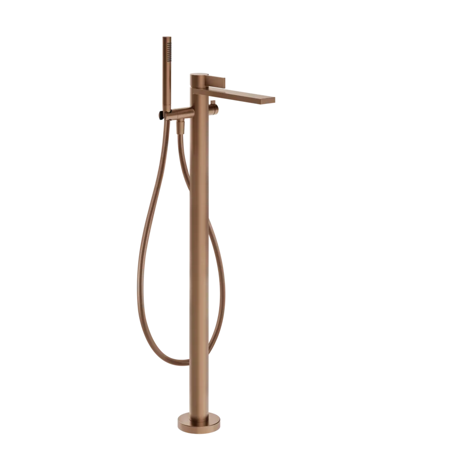 Смеситель для ванны 73628 708 Gessi Inverso МЕДНЫЙ МАТОВЫЙ PVD 73628708