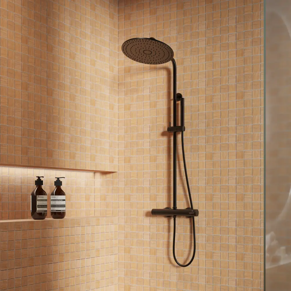 Мозаика Kreaforta с текстурой дерева 30×30 см для интерьера 89400880 STLM-1571511