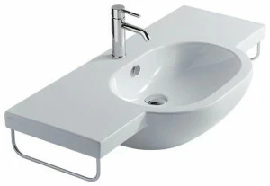 5236 Подвесная раковина настенная овальная Galassia M2 белая