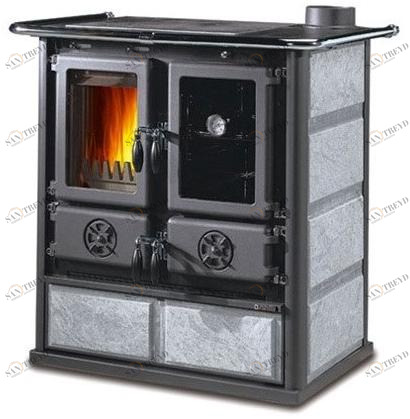 LA NORDICA EXTRAFLAME Дровяная печь с внешней облицовкой майоликой sun-id-1362629