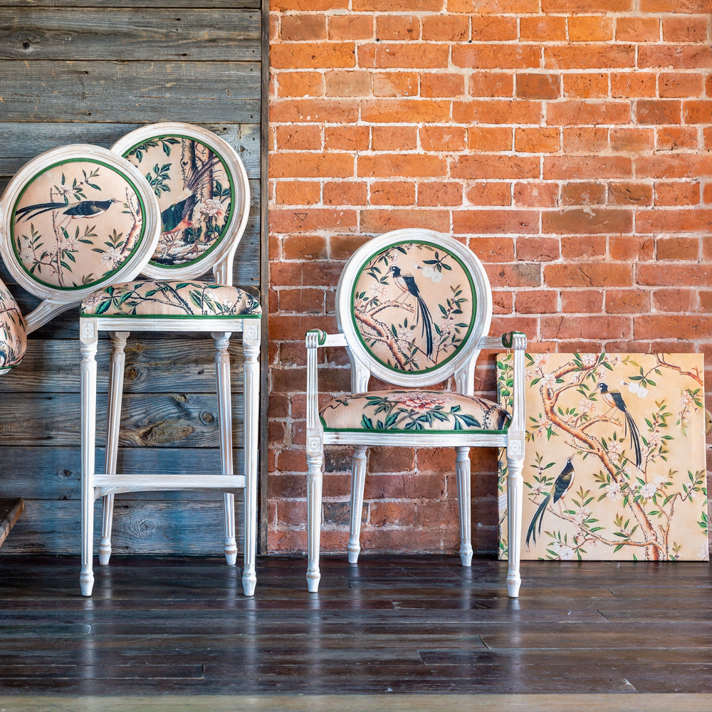 75080020 Картина «Шинуазри», версия 3 (холст, галерейная натяжка) Object Desire  - Вид №4