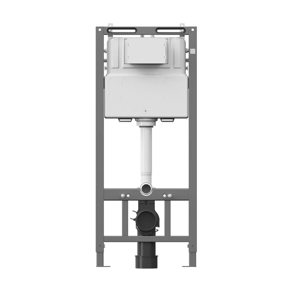 Комплект инсталляции AM.PM Tech с безободковым унитазом AM.PM Flash клавиша AM.PM Tech L хром STLM-2179301 - Вид №2