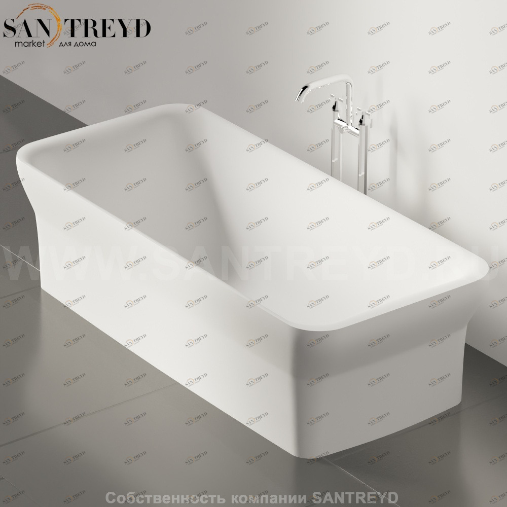 Ванна свободностоящая NOVECENTO белая Agape AVAS0963ZZ