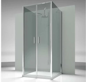 VISMARAVETRO Прямоугольная душевая кабина из закаленного стекла на заказ L i n e a