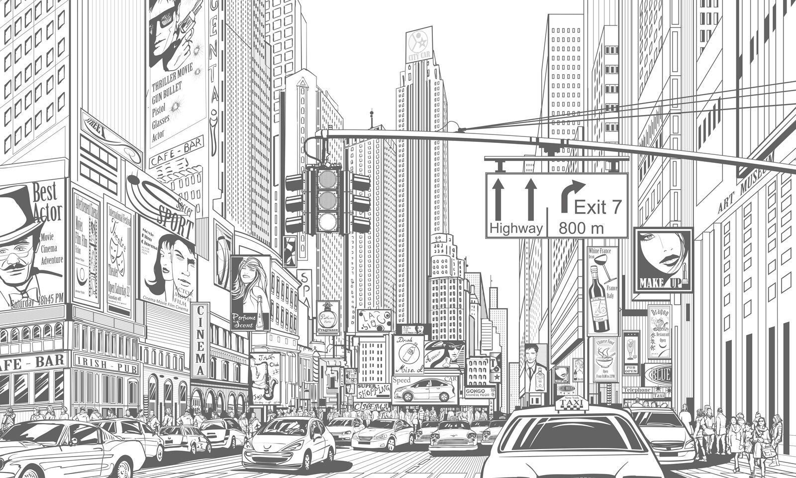 Панорамные обои для детей Rimura 2025 ARCH-00096459 - Вид №1