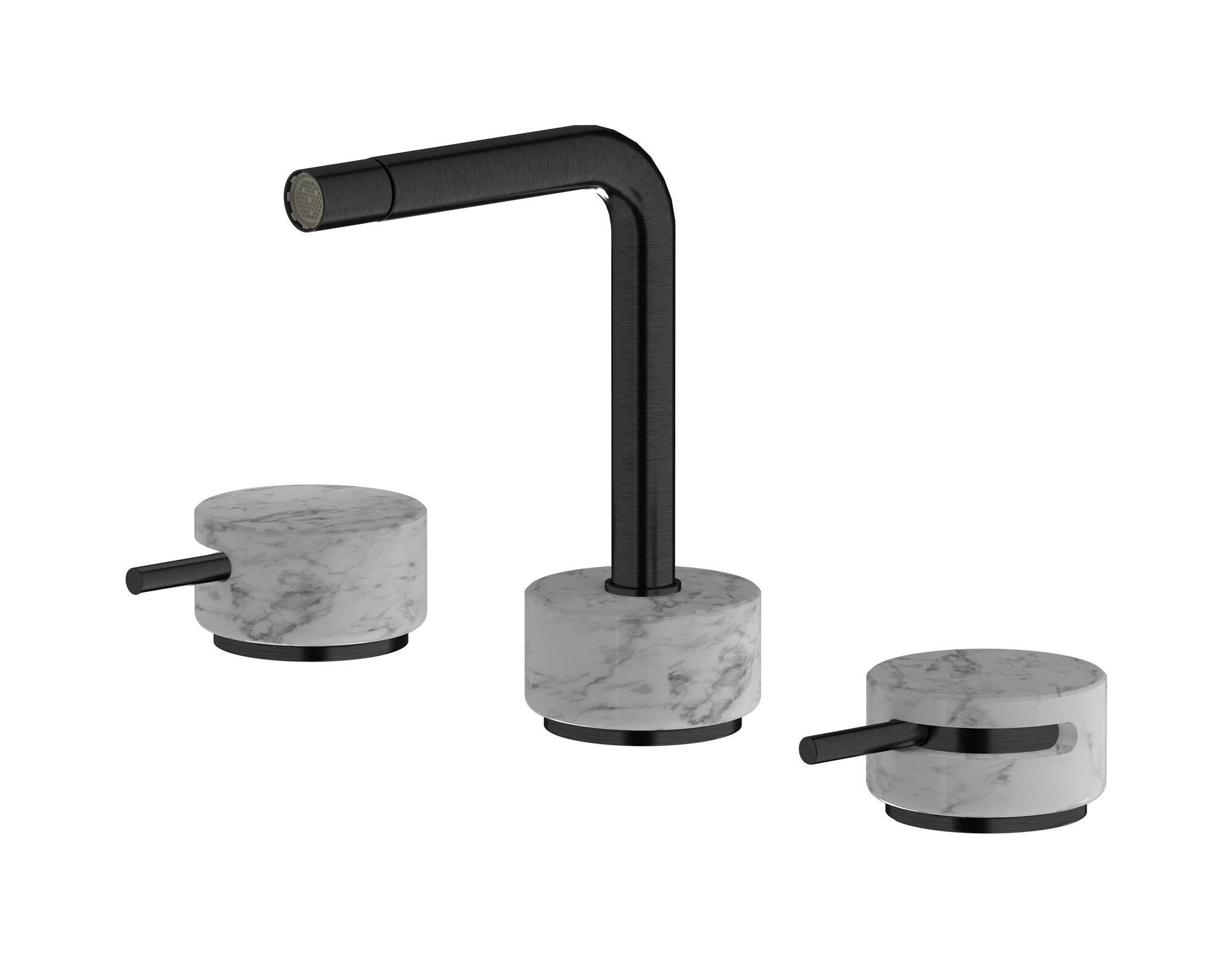 Смеситель для биде с 3 отверстиями для мраморной столешницы IB мрамор + мрамор Elle ARCH-00101784 - Вид №5