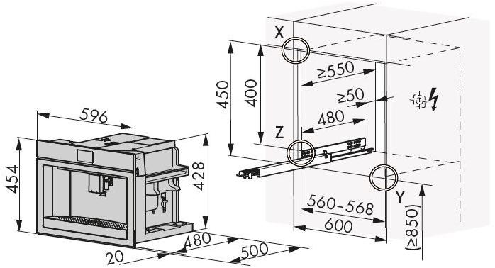 V-ZUG Встроенная кофемашина sun-id-1363705 - Вид №4