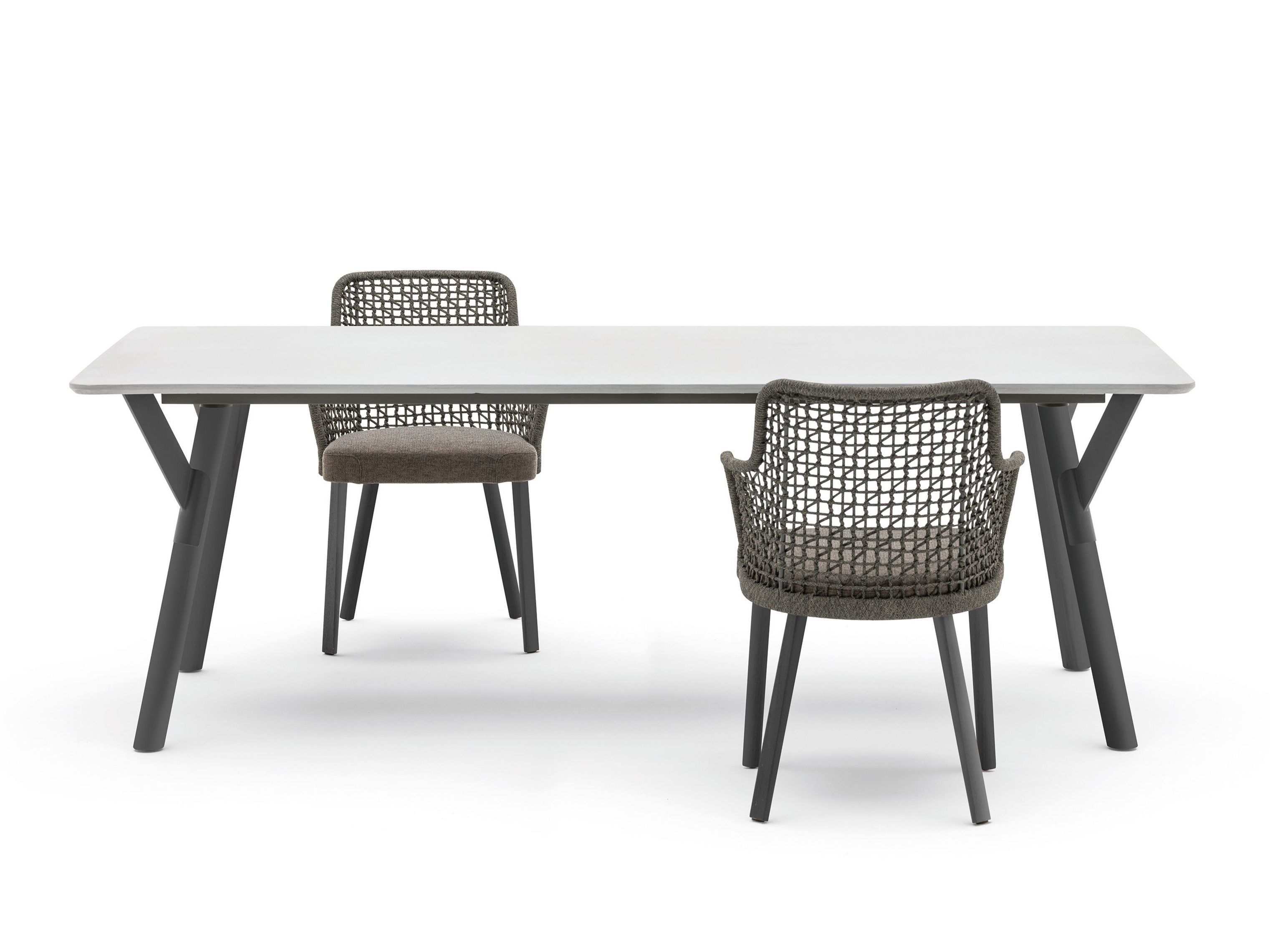 Алюминиевый стул с порошковым покрытием с подлокотниками Varaschin Эмма ARCH-00068597 - Вид №26