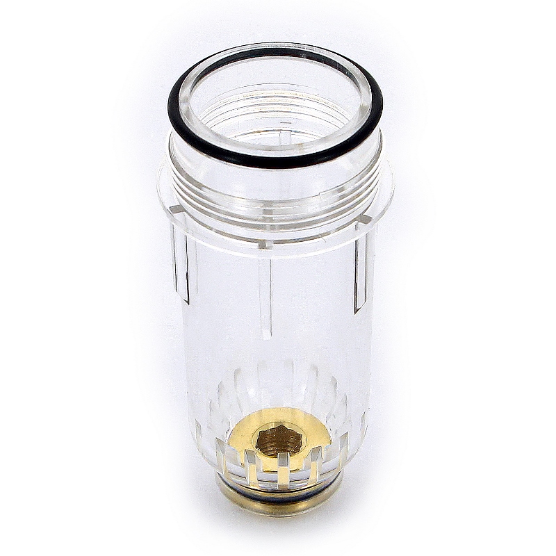 Колба пластиковая для фильтра с манометром TIEMME 1"1/4-1 0400009