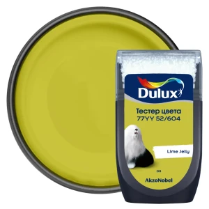 Тестер краски для стен Dulux 77YY 52/604 Lime Jelly 30 мл 84870516 STLM-2005843