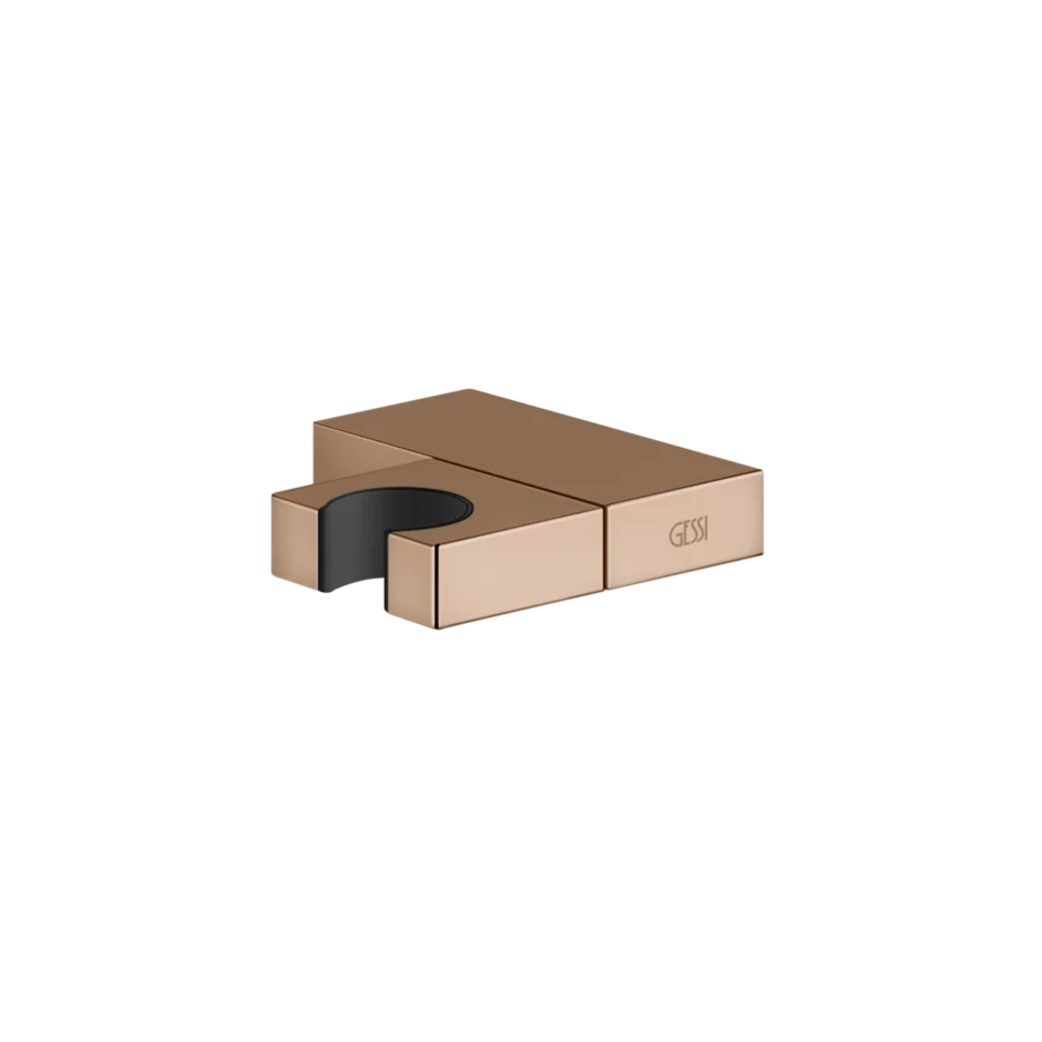 Крючок для ручного Душа 20160 030 Gessi Rettangolo k МЕДЬ PVD 20160030