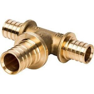 Тройник переходной 20x25x20 аксиальный для труб из сшитого полиэтилена STOUT