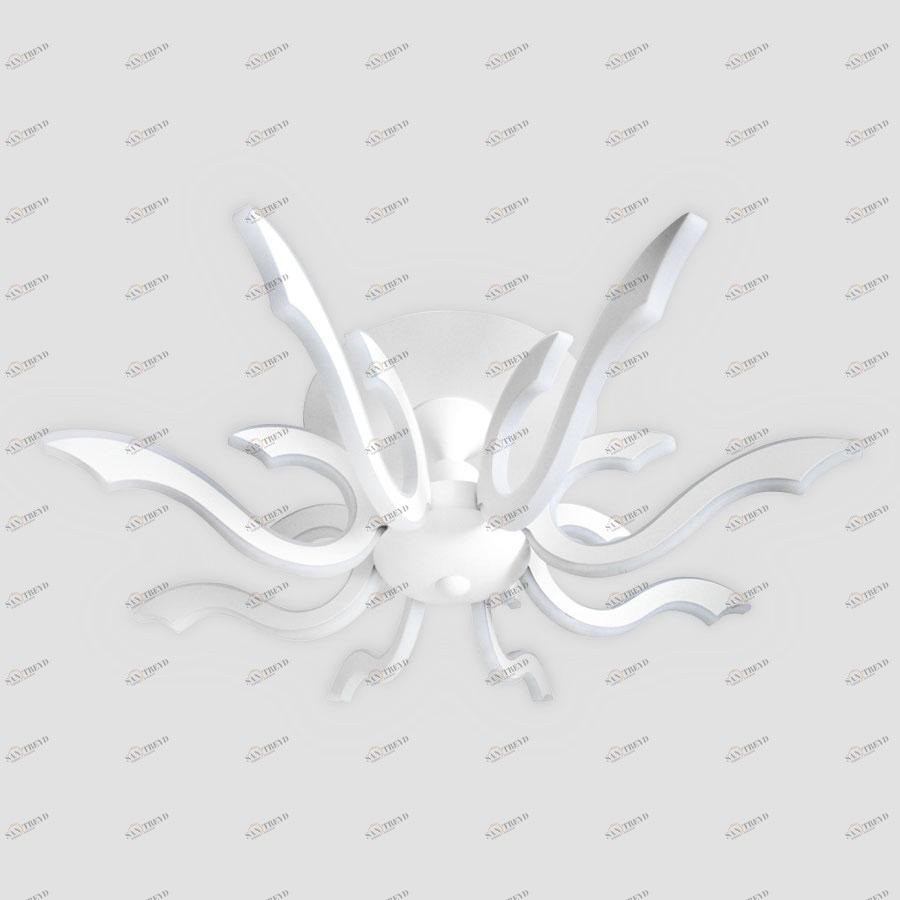 Потолочная светодиодная люстра Ambrella light Orbital Classic FK78/8 WH 304W D780 AMBRELLA LIGHT ДИЗАЙНЕРСКИЕ, ORBITAL CLASSIC 220084 Белый 