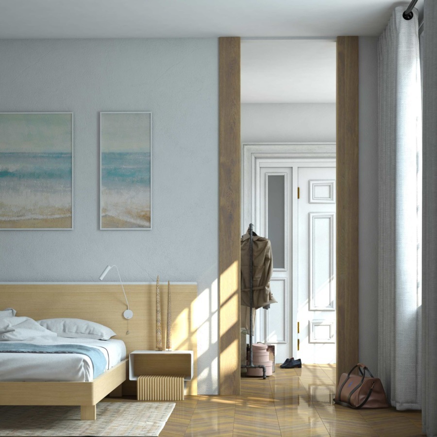 Комплект для спальни TESLA-C, светлый BraginDesign BR0205БЖ - Вид №2