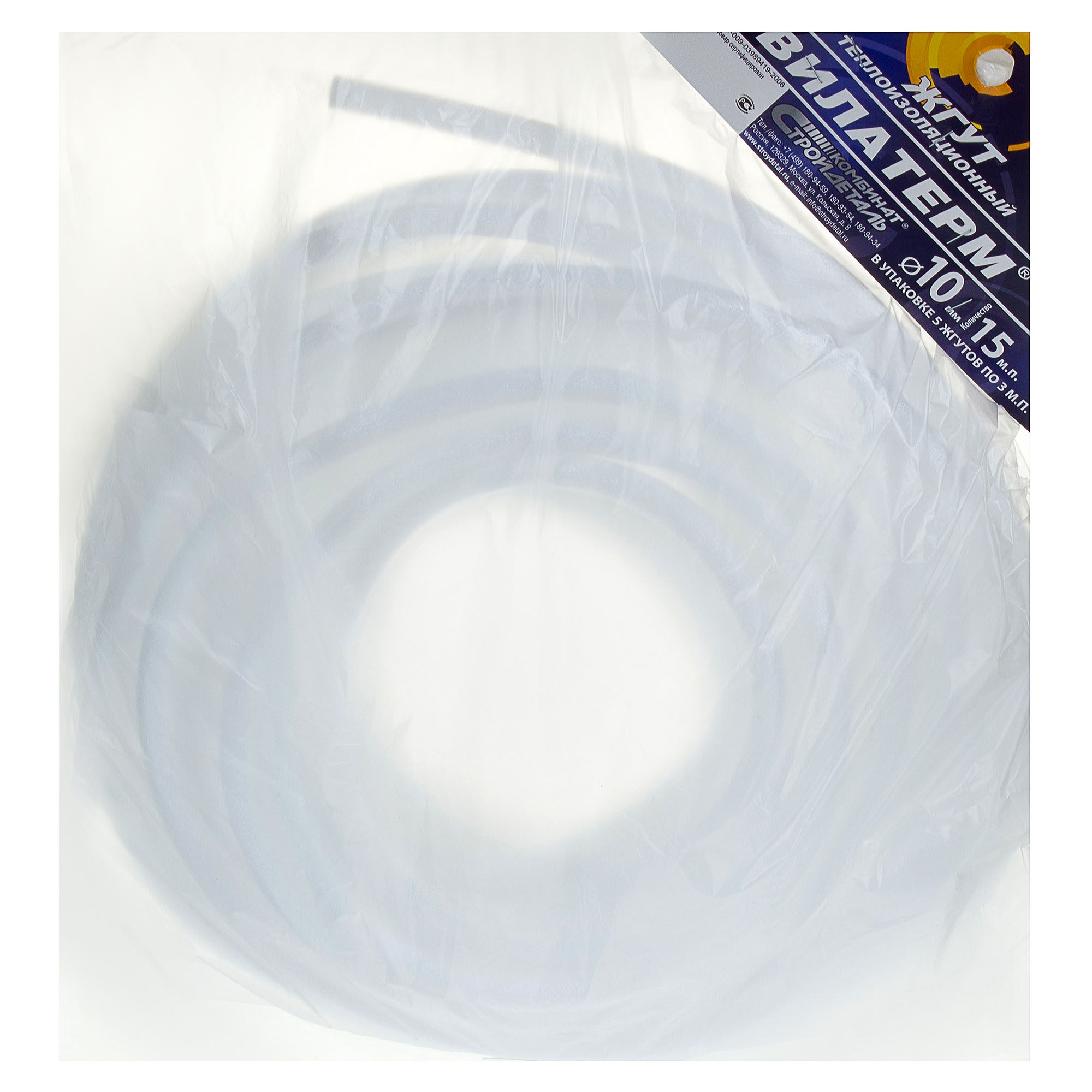 14053939 Жгут теплоизоляционный Вилатерм 10 мм x 15 м Santreyd  - Вид №2