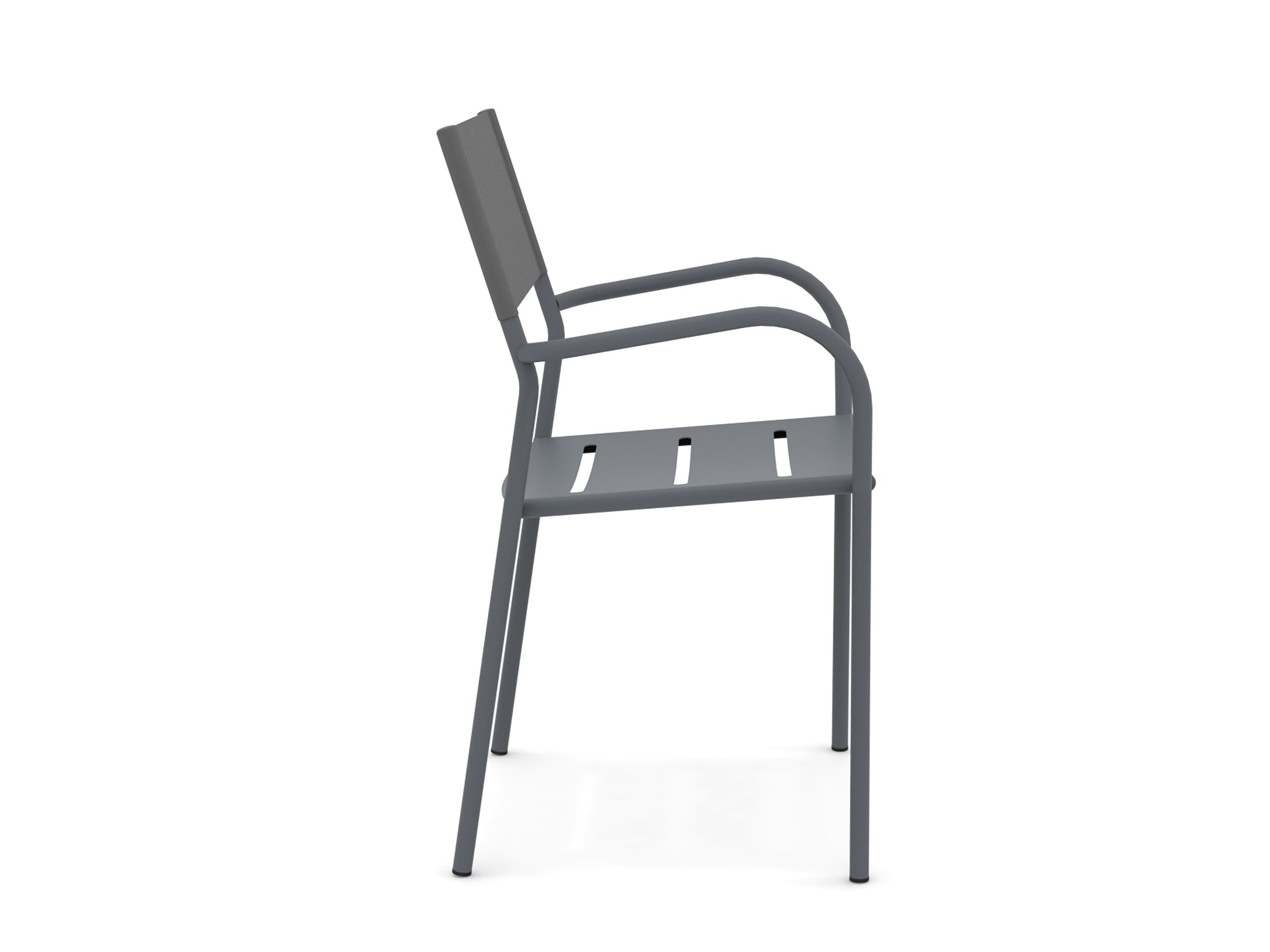 Металлический садовый стул с подлокотниками Vermobil Вера ARCH-00139038