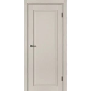 Комплект двери Пьемонт глухая 70x200 см HardFlex цвет платина светлая с добором 100 мм