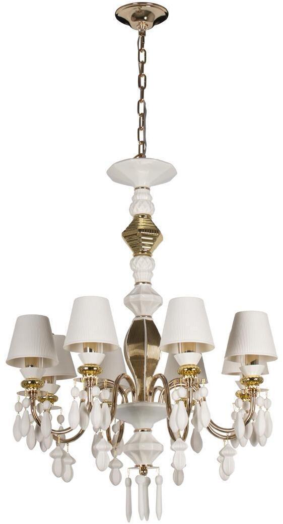 10203/8 White Подвесная люстра Loft IT Grace
