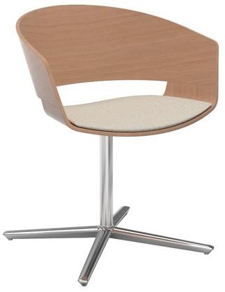 Andreu World Мягкое вращающееся кресло с 4-мя спицами Ronda So0465 - Вид №13