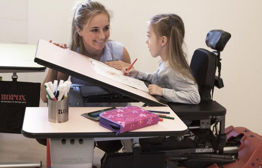 Ropox Регулируемый по высоте стол на колесиках Vision sun-id-1380009 - Вид №2