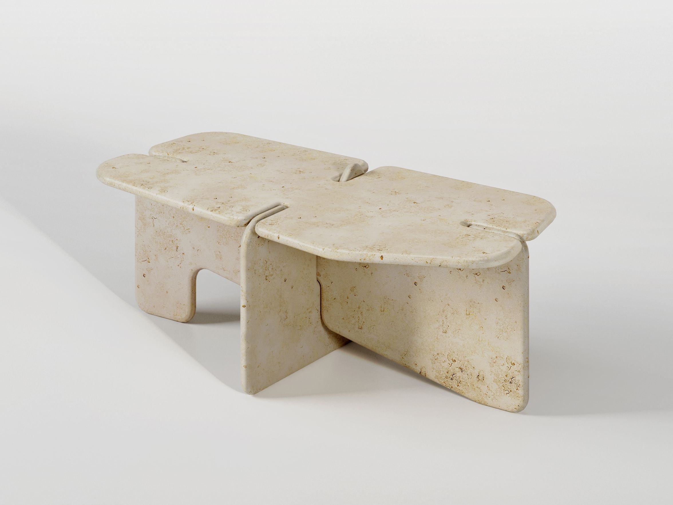 Журнальный столик из натурального камня Davani Lamé ARCH-00101284