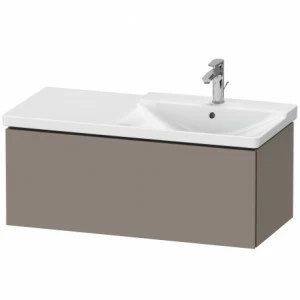 LC615004343 Тумбочка подвесная L-Cube #LC6150 1020 x 481 мм Базальт матовый, декор