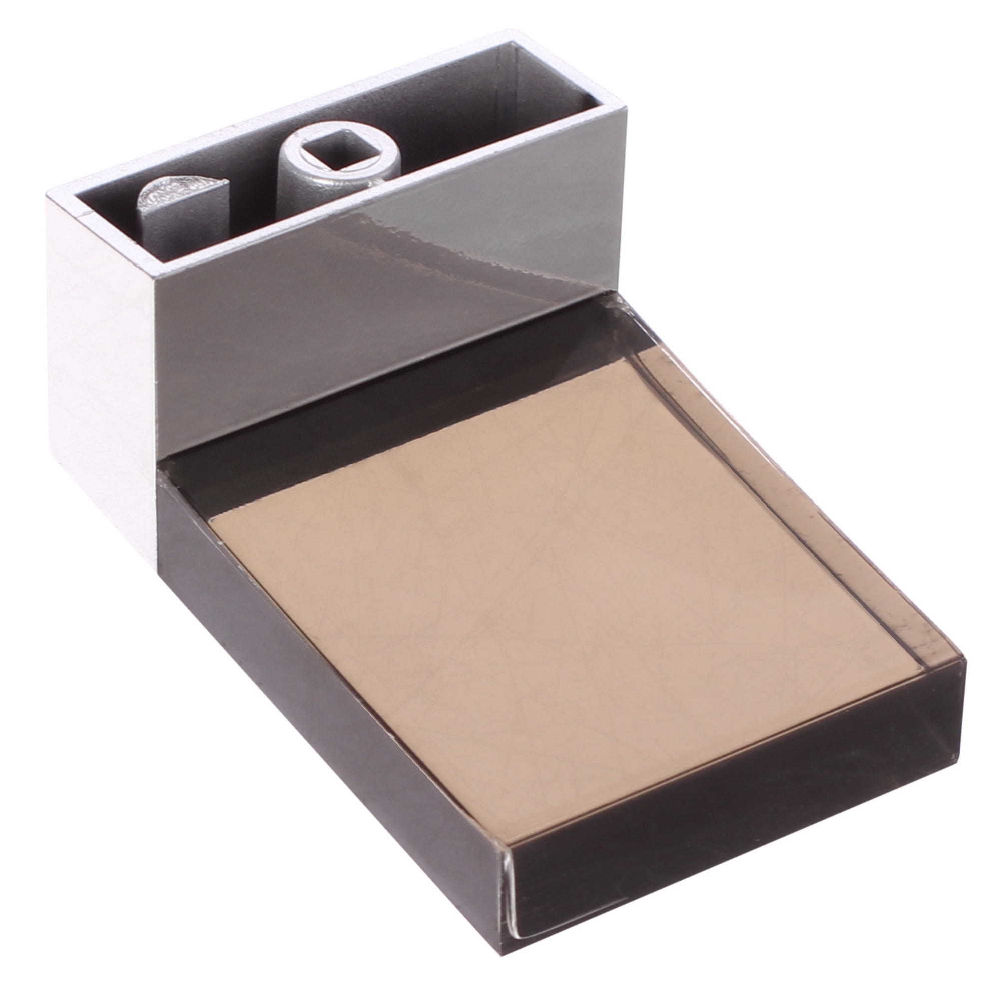 81950456 Ручка-кнопка 85, цвет коричневый/серебро Santreyd  - Вид №2