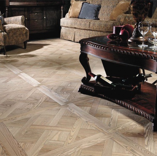 Модульный паркет Coswick Версаль Верона Ясень Селект (Гладкая) 635х635 мм 12141753 - Вид №1