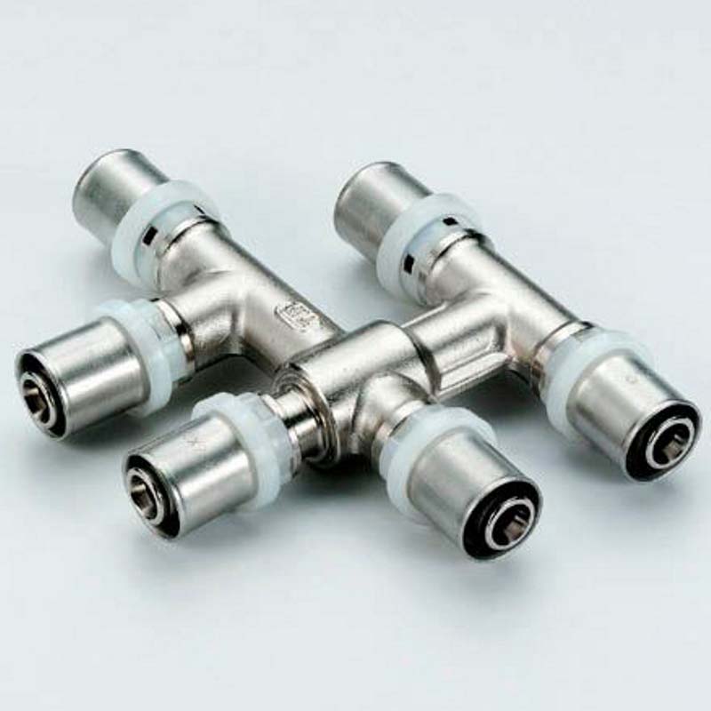 Узел распределительный пресс сдвоенный TIEMME 20x16x20 1650157