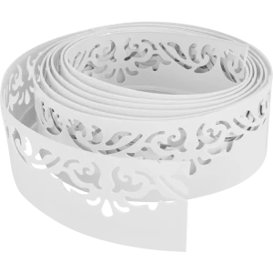 Бленда Domlegrand Лиана пластик 3.5 м цвет белый глянец