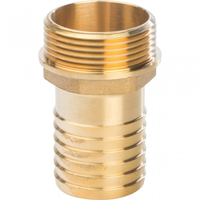 Штуцер НР 1 1/2"х45 латунь STOUT SFT0035011245 - Вид №1