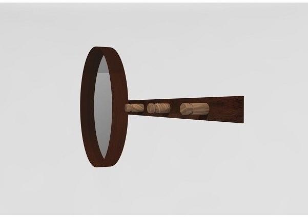 TrackDesign Corten ™ зеркало / вешалка для одежды  Dc1117000  - Вид №3