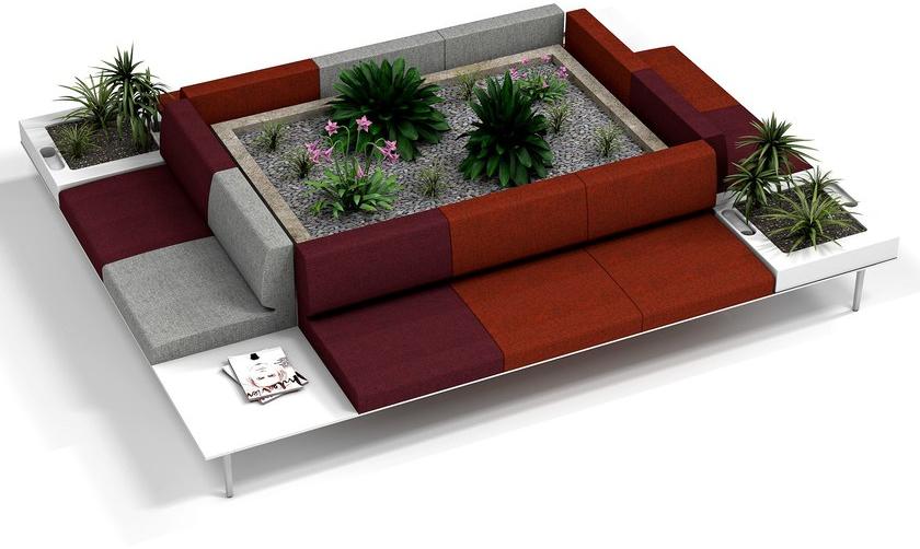 ACTIU Офисный остров для кофе-брейка Longo sun-id-1442710 - Вид №19