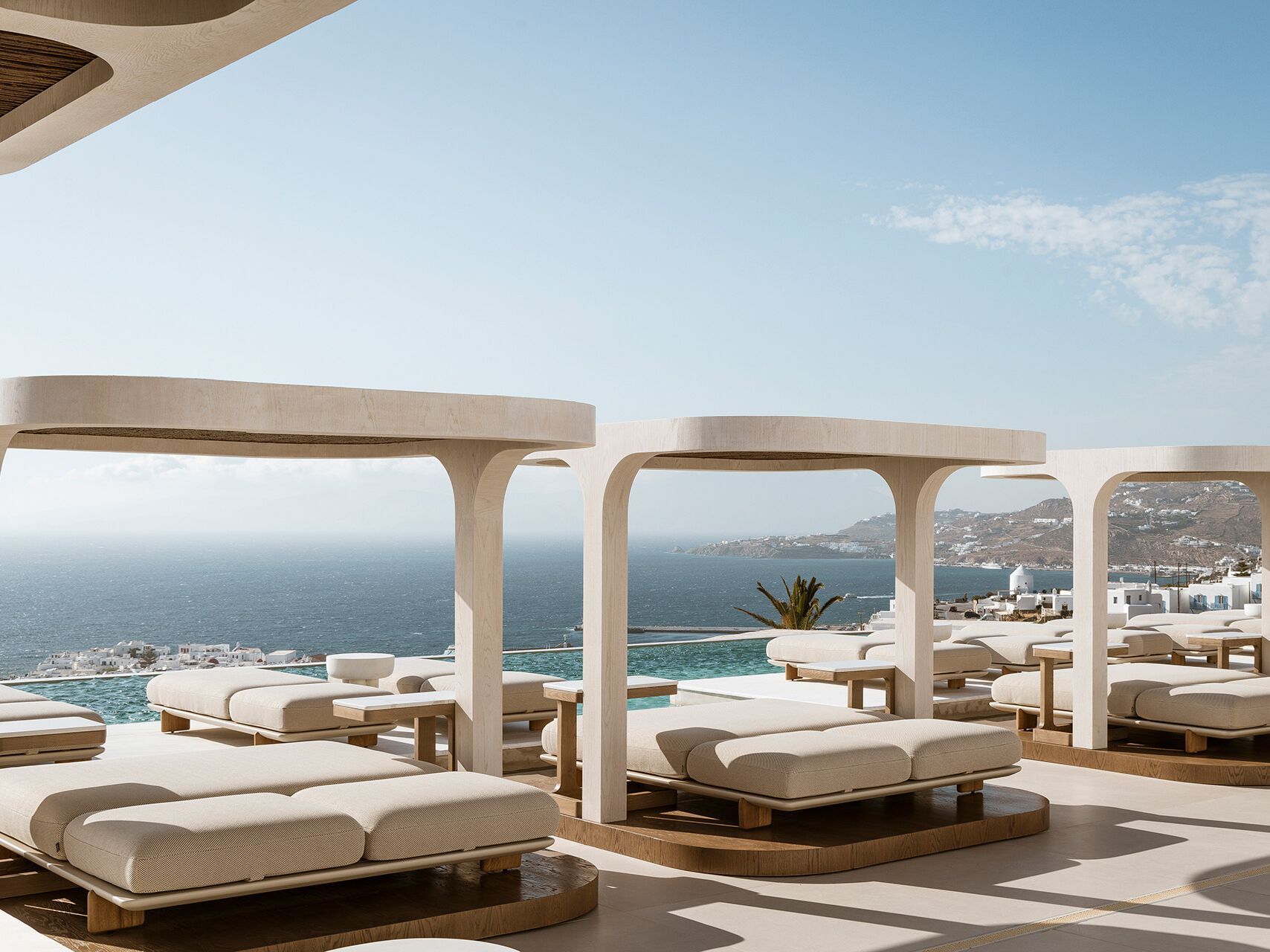 Садовая кровать с откидной спинкой из ткани Vondom Milos ARCH-00074952 - Вид №2