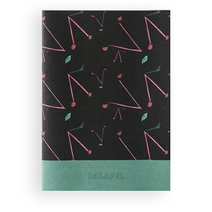 455379 Тетрадь "Abstract cherry" А5 в линейку Falafel books