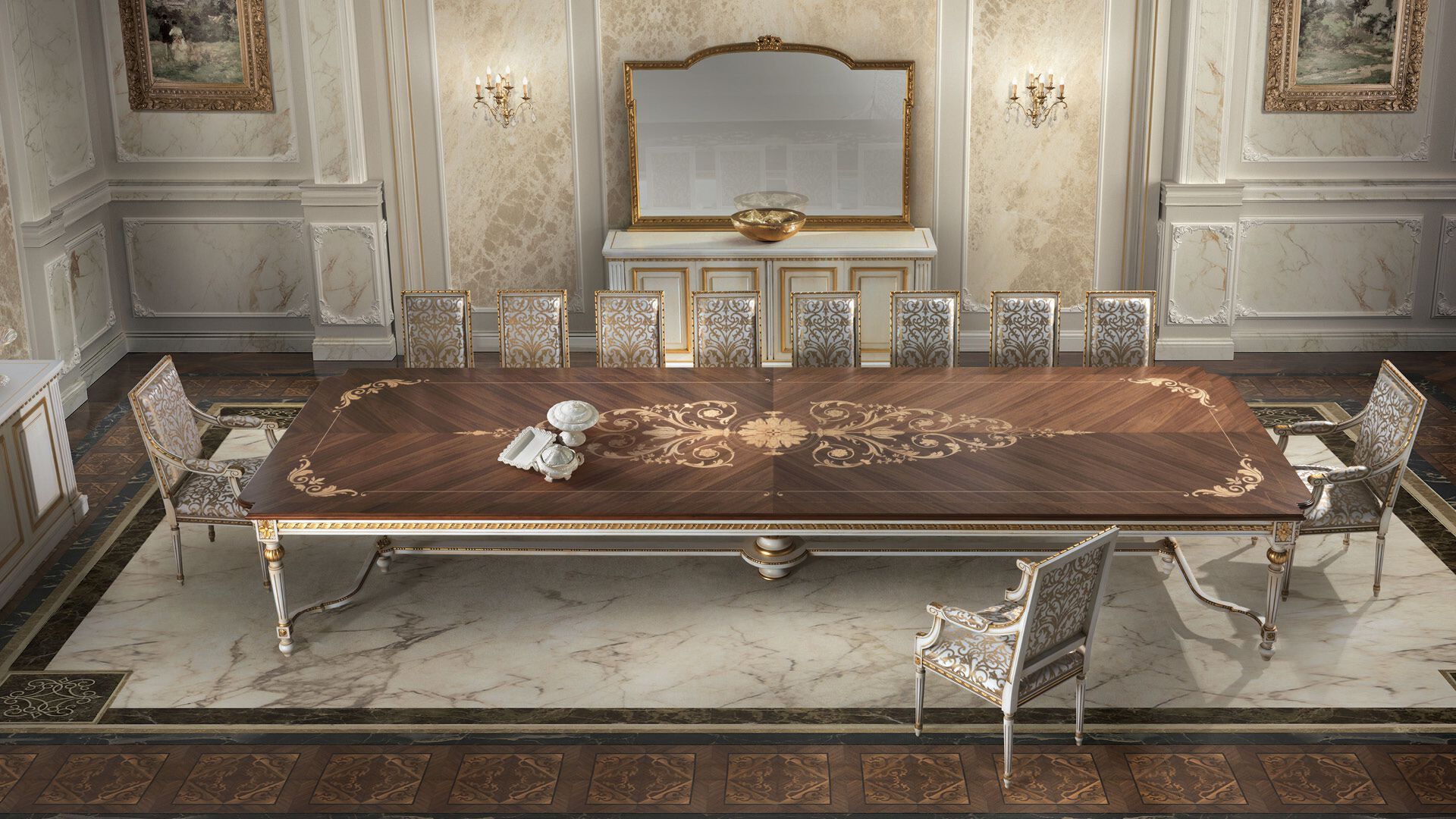 Стол в стиле Людовика XVI ANGELO CAPPELLINI Timeless Italian Style ARCH-00101536 - Вид №3