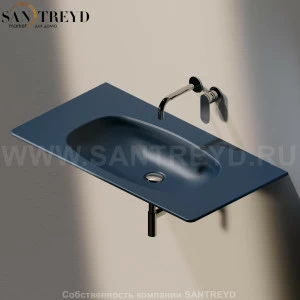 ND90L.7016 Подвесная раковина настенная прямоугольная Ceramica Flaminia Nuda