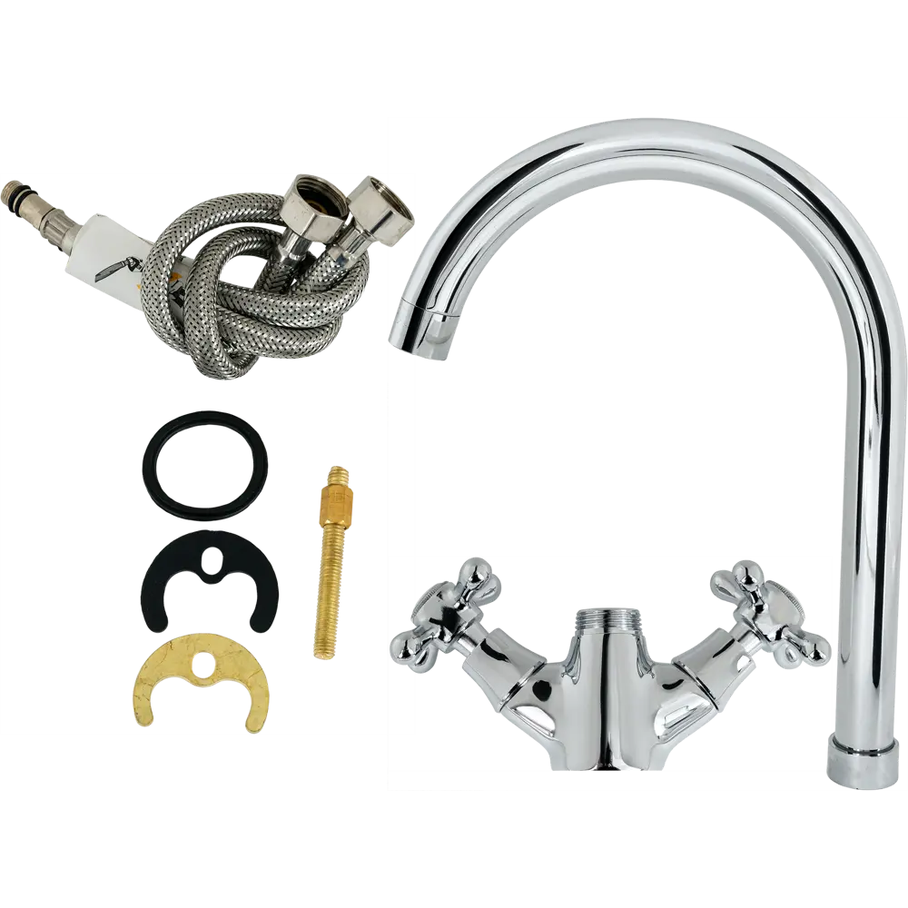 Смеситель Cascada Cartagena: классика для раковины с аэратором 13016634 STLM-0002717 - Вид №2