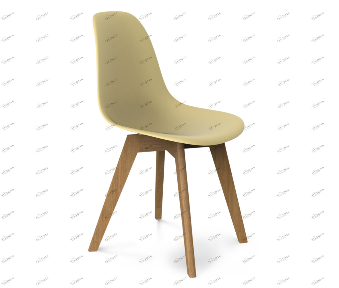 Стул DSW бежевый S39 (eames style) SHEFFILTON ДИЗАЙНЕРСКИЕ, EAMES STYLE 015601 Бежевый 