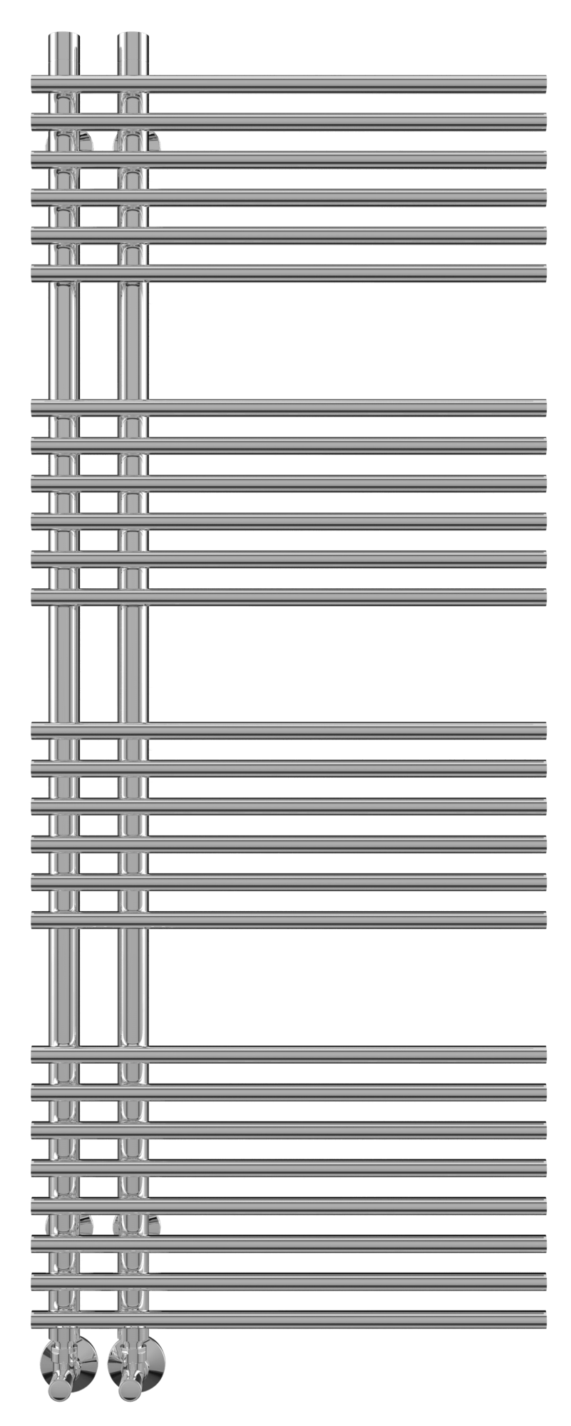 4620768886591 ЛЮКС Астра П26 500х1296 (8+6+6+6) Полотенцесушитель TERMINUS RAL 9016 глянец - Вид №1