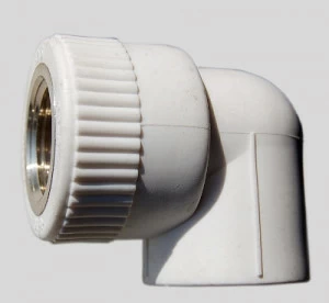 Угольник комбинированный (вн.рез.) 20-1/2 Grise PP-R