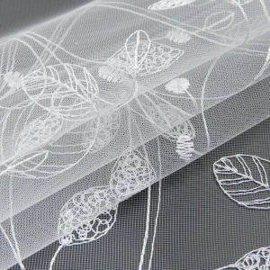 Тюль 1 м/п Весна сетка 290 см цвет белый