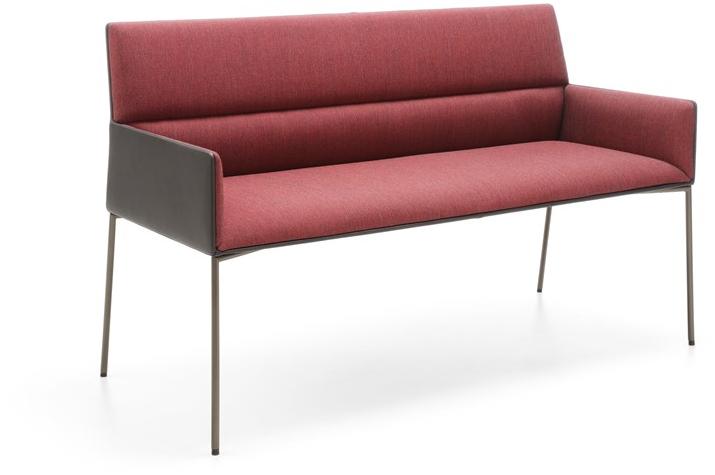 profim Скамья со спинкой, обитая тканью Chic air sun-id-1437663 - Вид №4