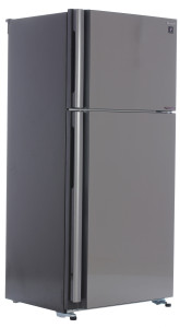 7919025 Холодильник с морозильником   Sharp SJXE55PMSL серебристый