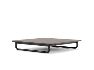 Квадратный низкий журнальный столик из ламината