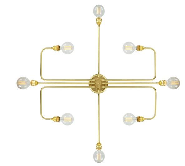 Mullan Lighting Люстра из латуни  Mlf241  - Вид №4