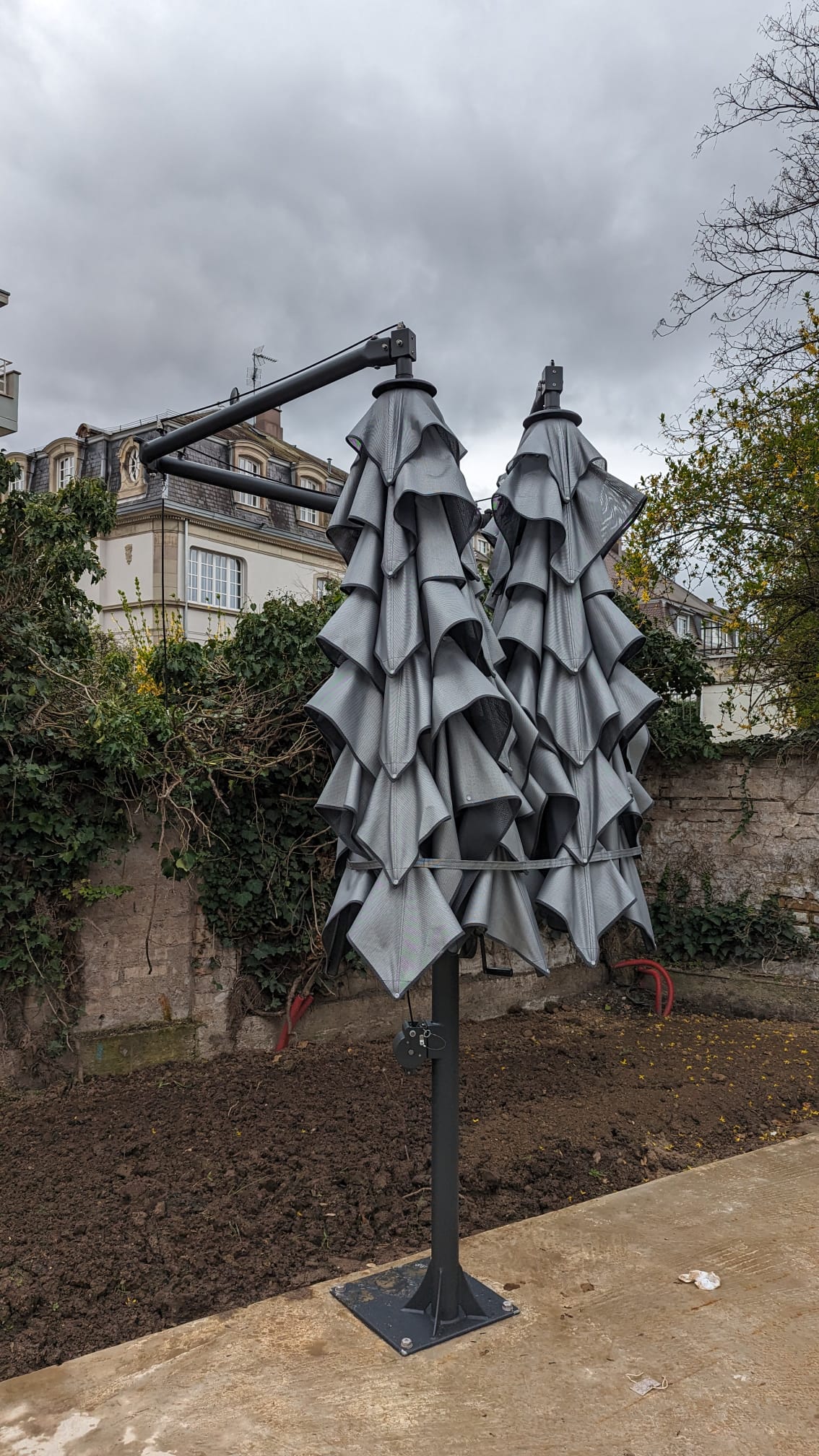 Двойной зонтик из нержавеющей стали Gardenart GIGLIO LUSSO ARCH-00089094 - Вид №1