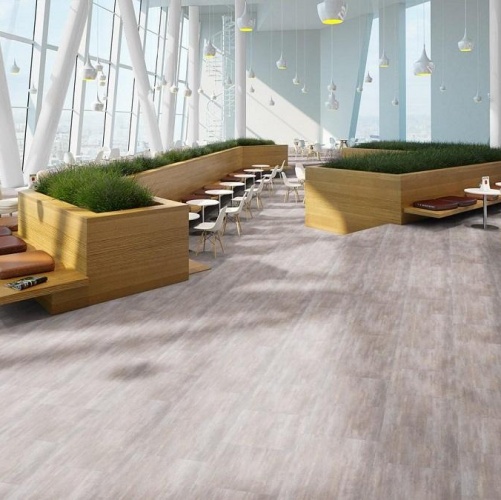 Виниловый ламинат Tarkett Lounge Delmar Дизайнерский с брашью (Текстурированная) 457,2х457,2 мм 1000901224 - Вид №4